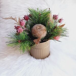 Premade Christmas Faux Fruit Decor